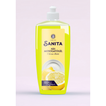 Sanita Kézi Mosogatógél 500 ml citrom