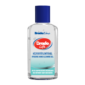 BradoLife kézfertőtlenítő gél Mini
